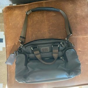 Tumi over shoulder computer bag